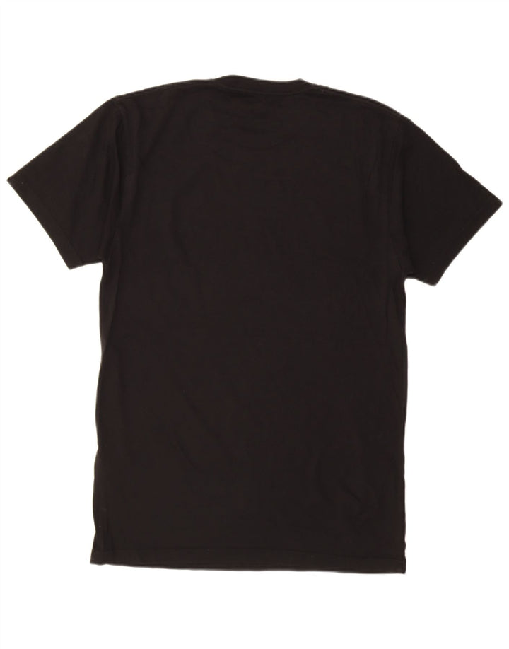 Męski T-shirt Vans o klasycznym kroju, średni czarny, bawełniany