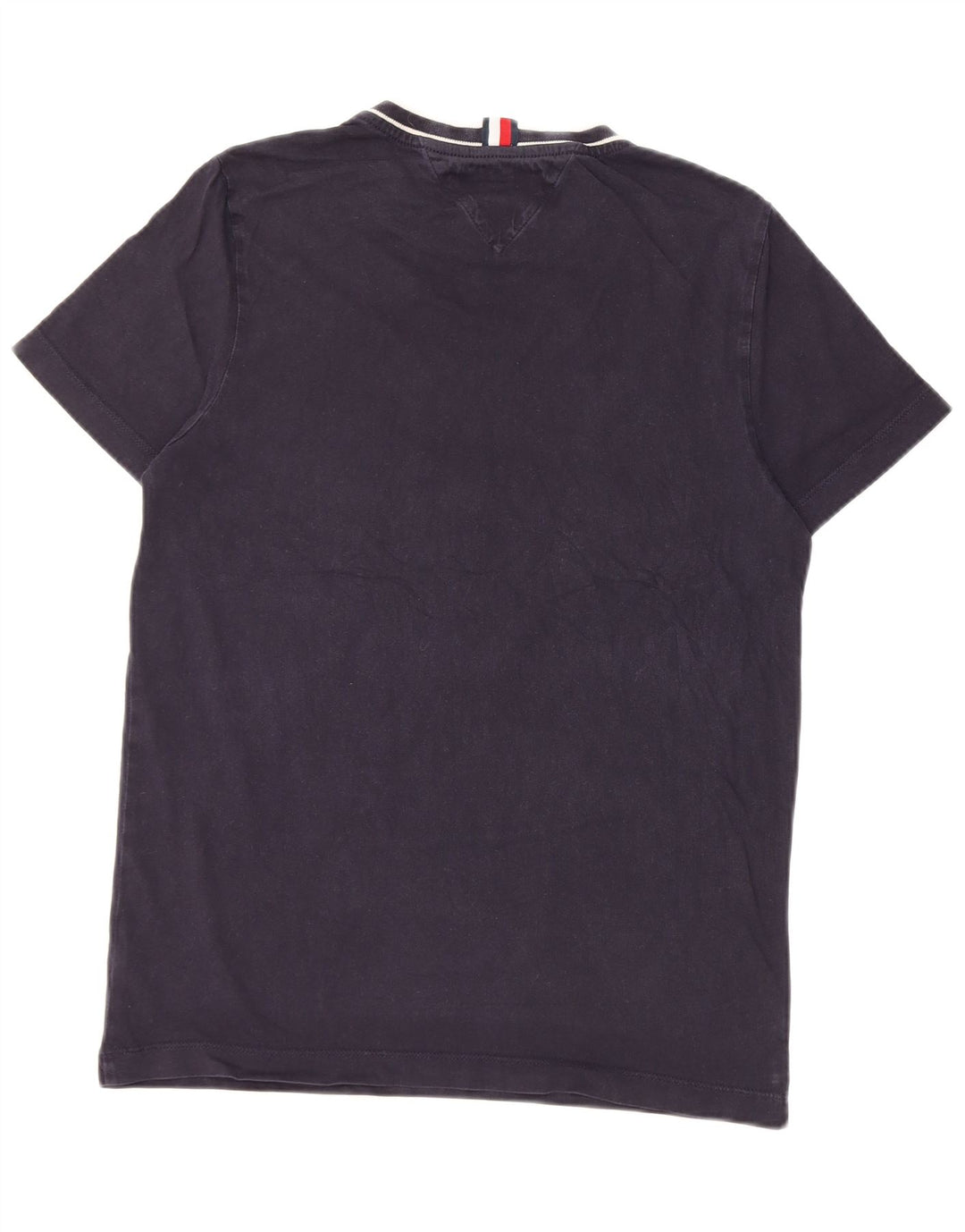 T-shirt męski Tommy Hilfiger, mały, granatowy, bawełniany