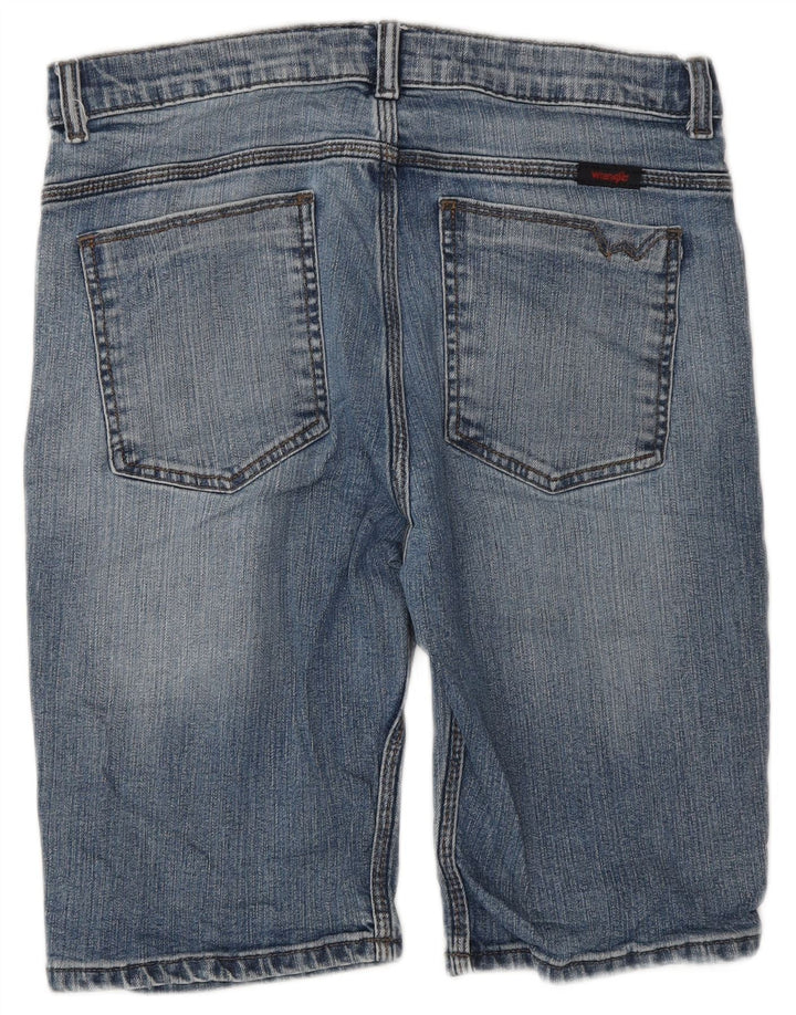 Damskie spodenki jeansowe Wrangler W30 średni niebieski