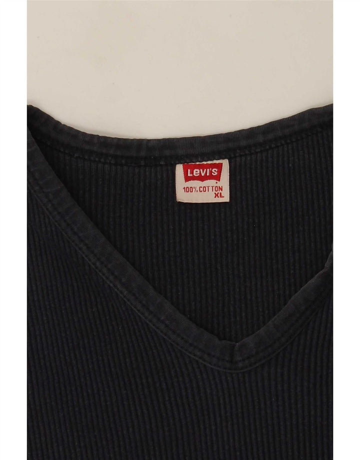 Koszulka damska Levi's Top XL, granatowa, bawełniana