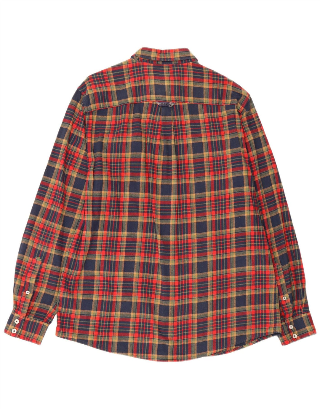 Crew Clothing Męska koszula flanelowa o klasycznym kroju, duża, wielobarwna krata