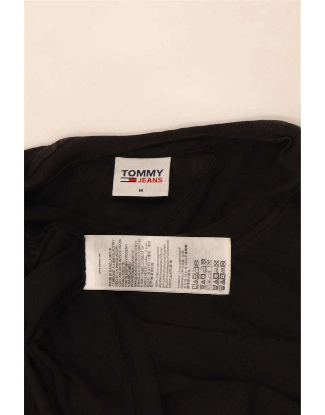 T-shirt męski Tommy Hilfiger, średni czarny