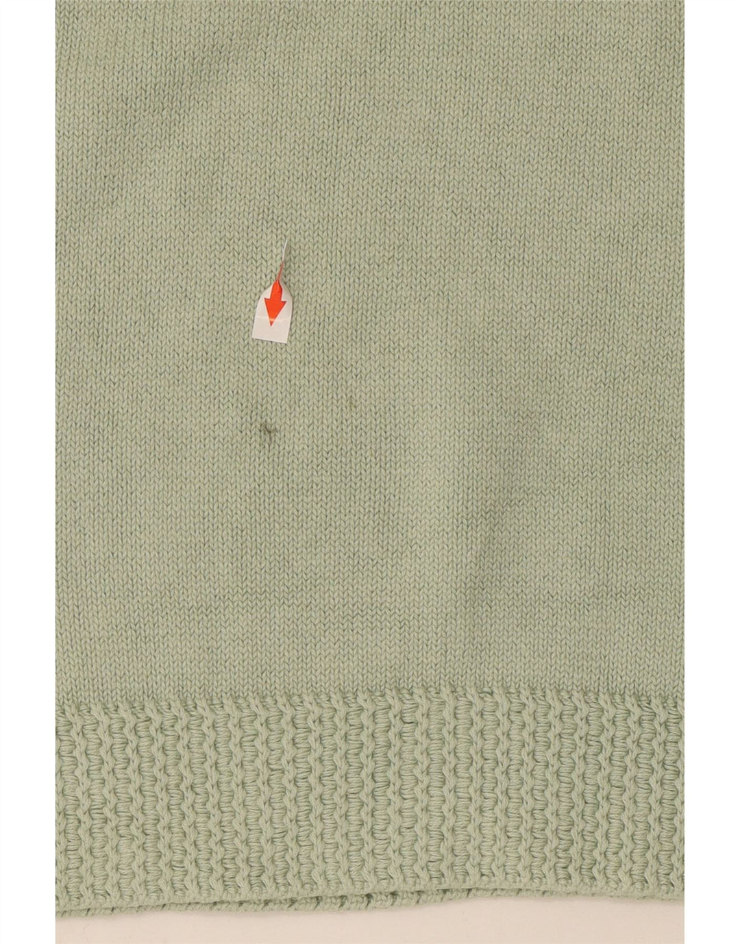 Marks & Spencer Damski sweter z dekoltem w łódkę, UK 12, średni zielony, bawełniany