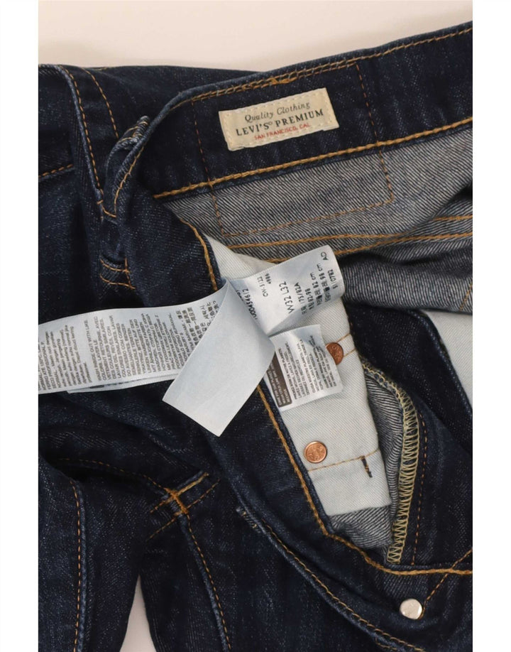 Męskie jeansy Levi's 511 Slim W32 L28 Niebieska bawełna