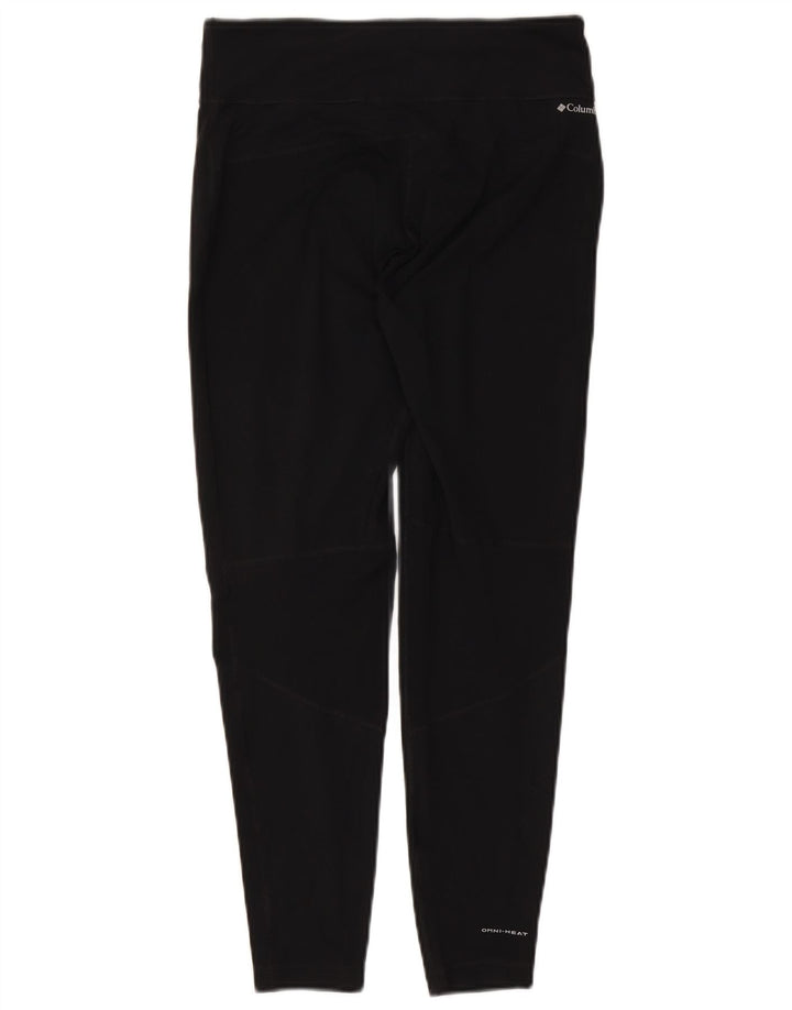 Damskie legginsy Columbia Omni-Heat UK 12, średni czarny poliester