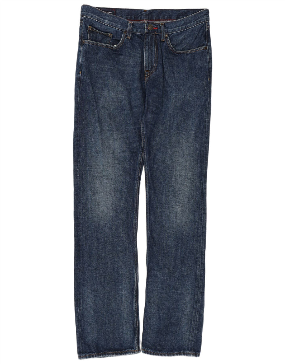 Męskie proste dżinsy TOMMY HILFIGER W32 L32 Niebieskie bawełniane