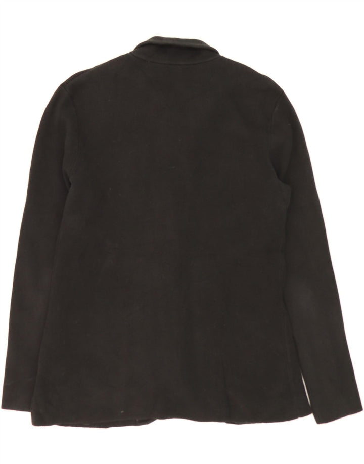 J. CREW Womens Oversized Knit 2 Button Blazer Jacket UK 10 Small Black Vintage J. Crew and Second-Hand J. Crew from Messina Hembry 