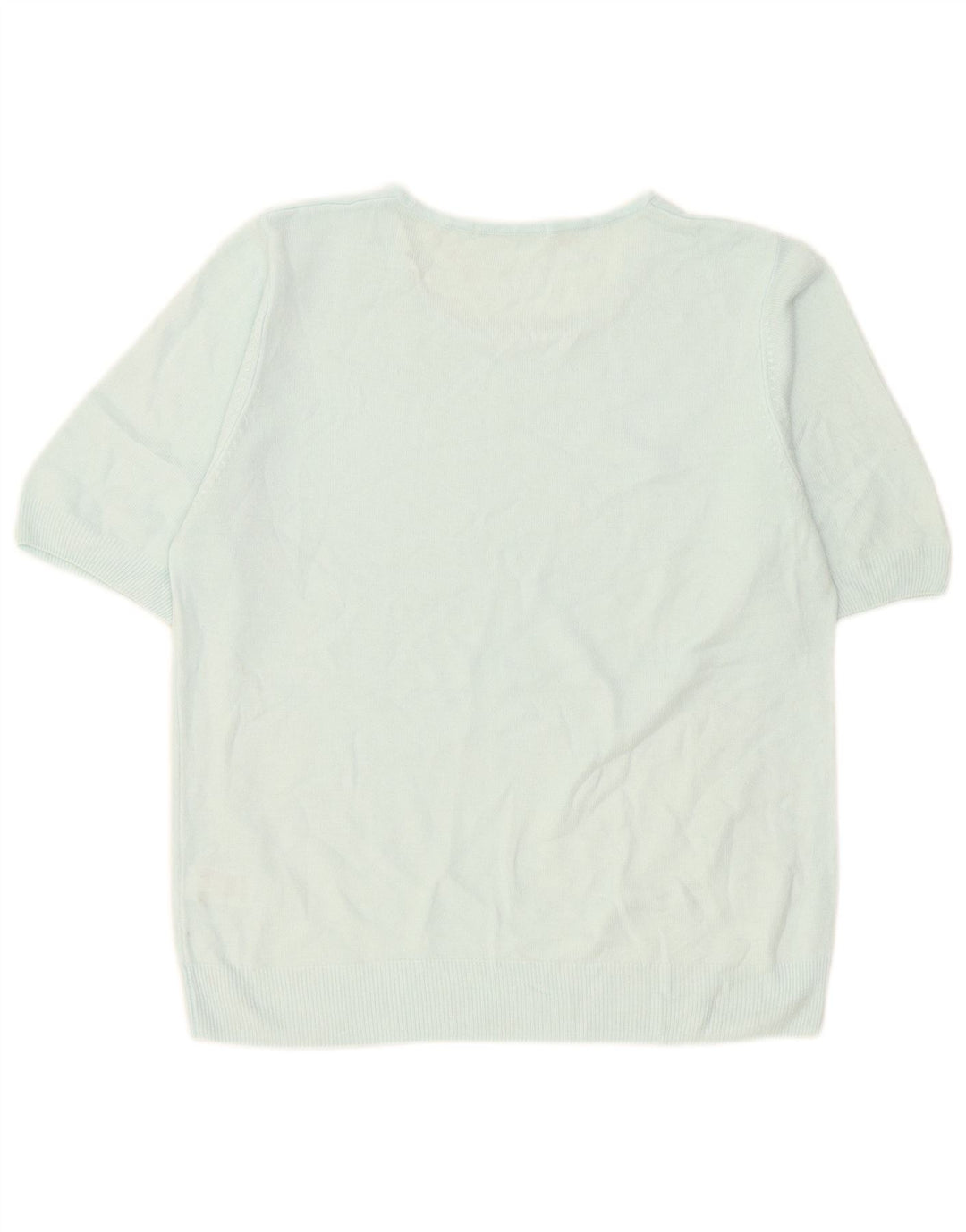 Marks & Spencer Damski sweter z dekoltem w łódkę, UK 16, duży niebieski