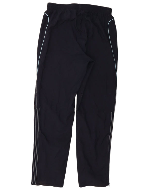 Męskie spodnie dresowe Adidas, duże, granatowe, poliestrowe