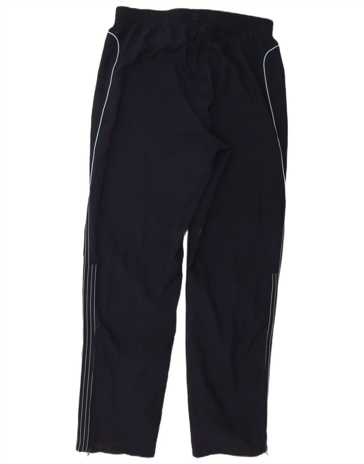Męskie spodnie dresowe Adidas, duże, granatowe, poliestrowe