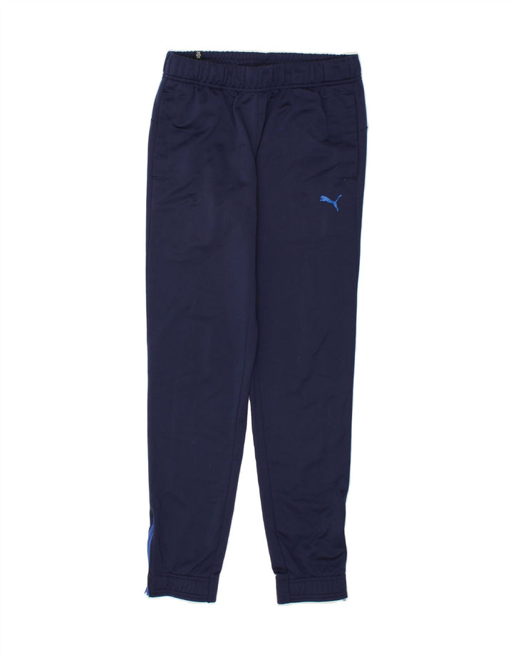 PUMA Mens Tracksuit Trousers Joggers Small Navy Blue Vintage Puma and Second-Hand Puma from Messina Hembry 