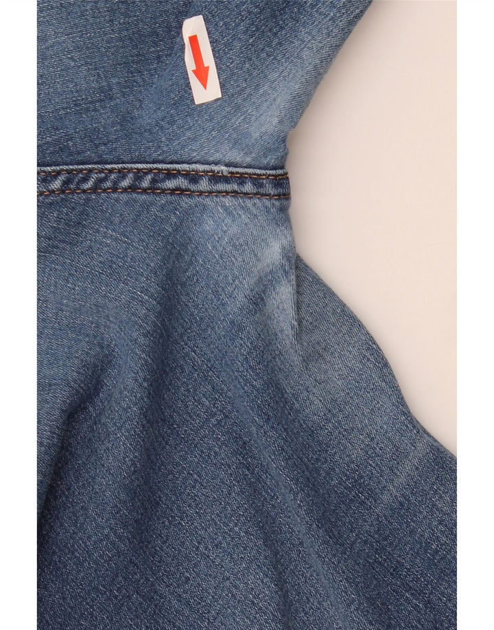 MARKS & SPENCER Damskie jeansy Bootcut o regularnym kroju UK 10 Małe W30 L30 Niebieskie