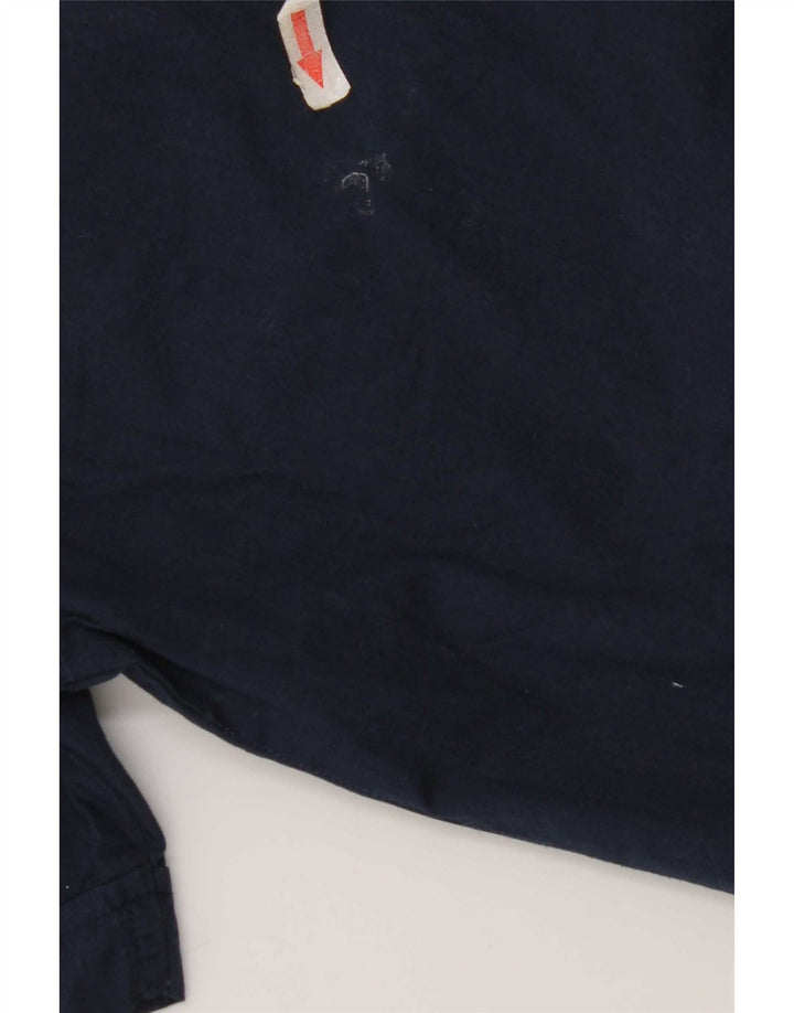 Koszula męska z krótkim rękawem Levi's, średnia, granatowa, bawełniana