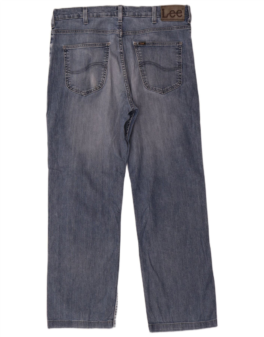 Męskie jeansy LEE Brooklyn Straight W36 L29 Niebieskie, bawełniane
