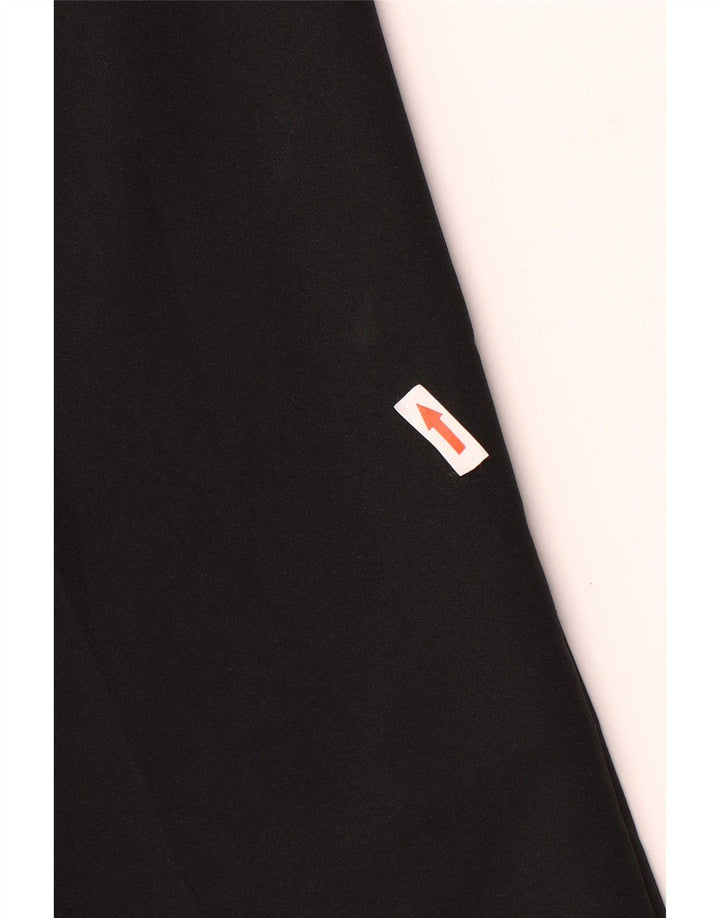 Męskie spodnie typu slim chino Marks & Spencer W38 L33, czarny poliester