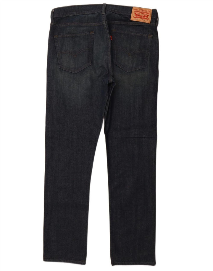 Męskie jeansy LEVI'S 510 Skinny W34 L30 Granatowa bawełna