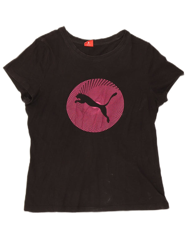 Damska koszulka z grafiką Puma Top UK 12 Medium Black