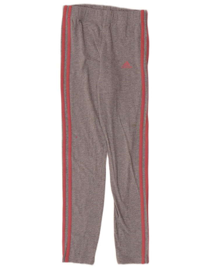 Legginsy Adidas Dziewczęce 13-14 Lat Szare