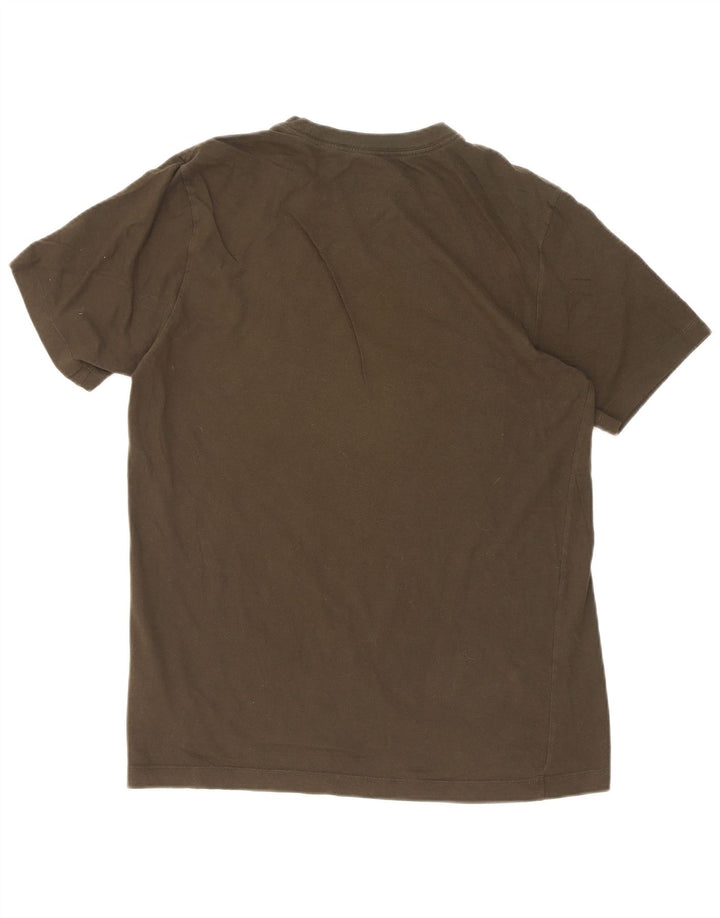 T-shirt męski Nike, średni, bawełniany kolor khaki
