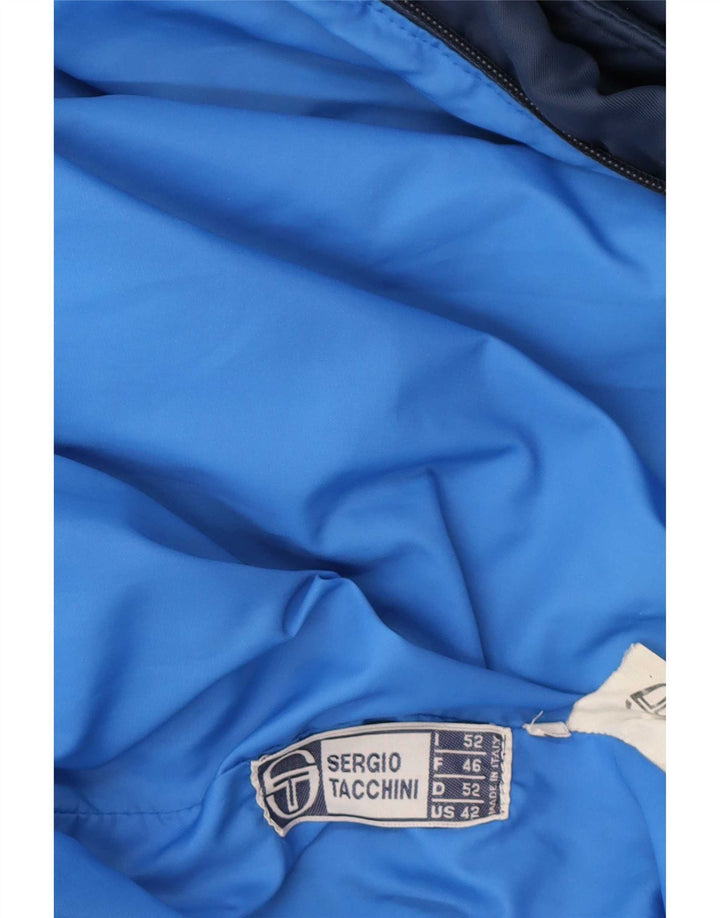 Męska ocieplana kurtka z kapturem Sergio Tacchini IT 52 XL w kolorze granatowym