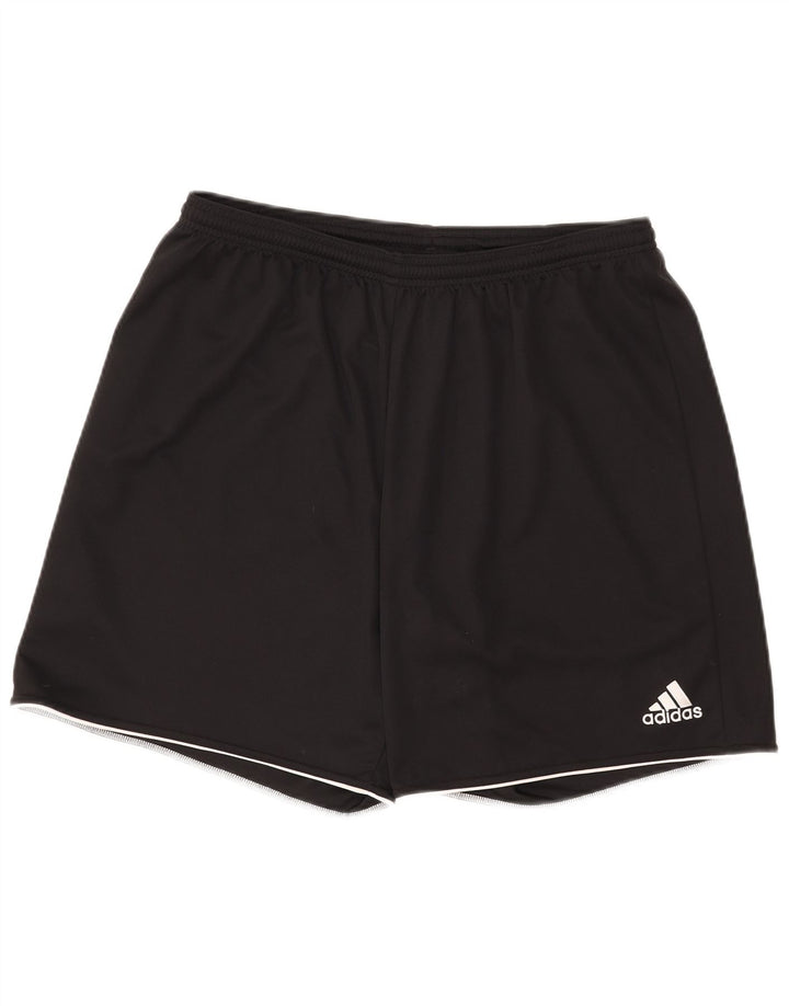 Męskie spodenki sportowe Adidas Climalite XL, czarne, poliestrowe