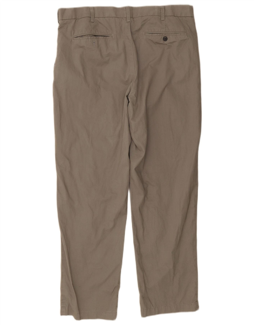 Męskie spodnie chino o regularnym kroju Marks & Spencer W36 L30 szare