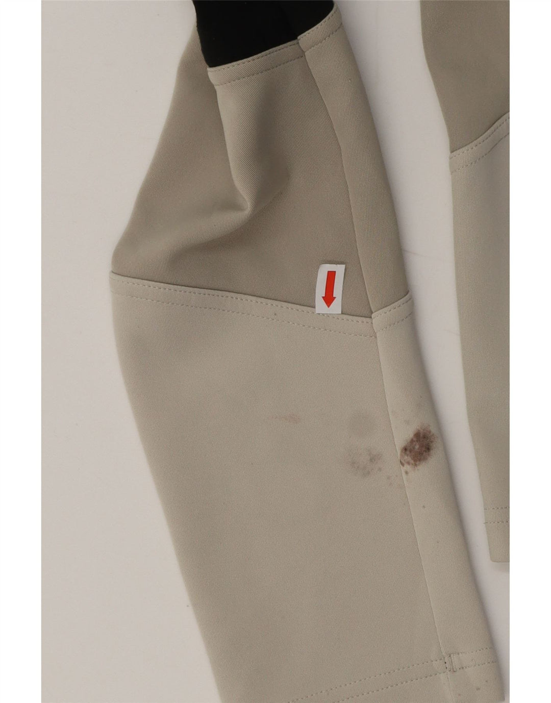 Legginsy damskie Adidas UK 4/6 XS Czarny poliester z blokami kolorów