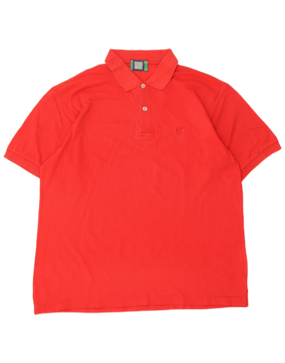 Męska koszulka polo Sergio Tacchini, duża, czerwona, bawełniana