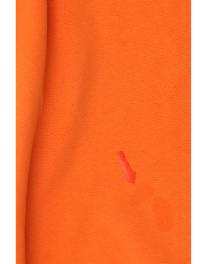 Damska bluza oversize Polo Ralph Lauren UK 14, średnia pomarańcza
