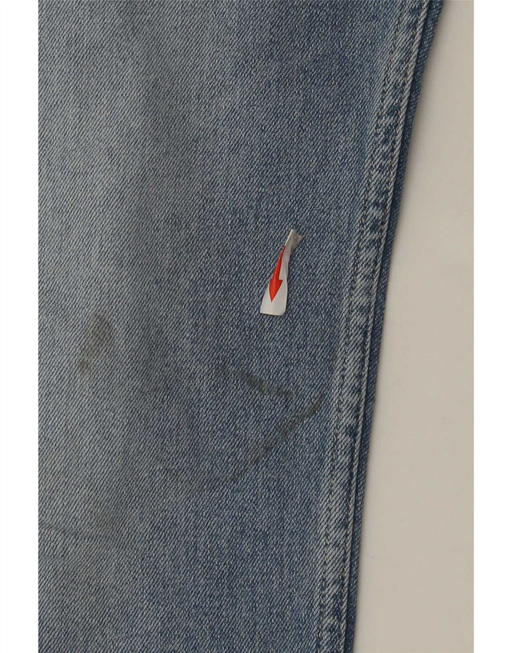 Męskie proste dżinsy Jack & Jones W31 L34 Niebieskie bawełniane