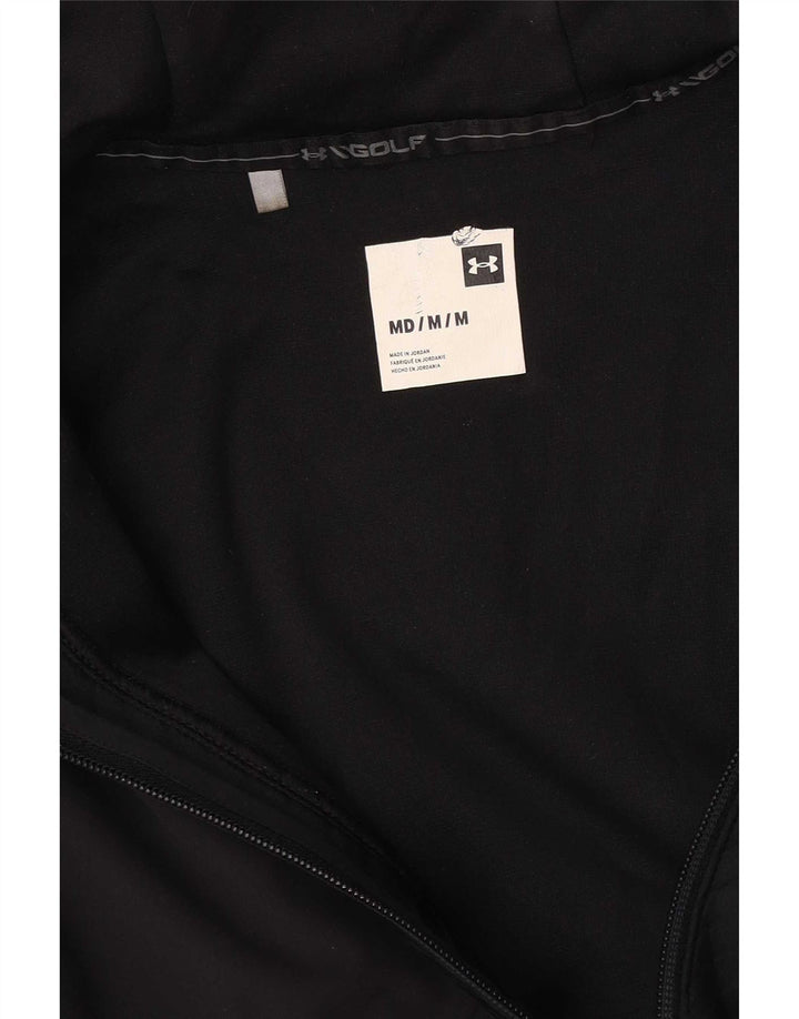 Męski sweter z kapturem i zamkiem Under Armour, średni czarny