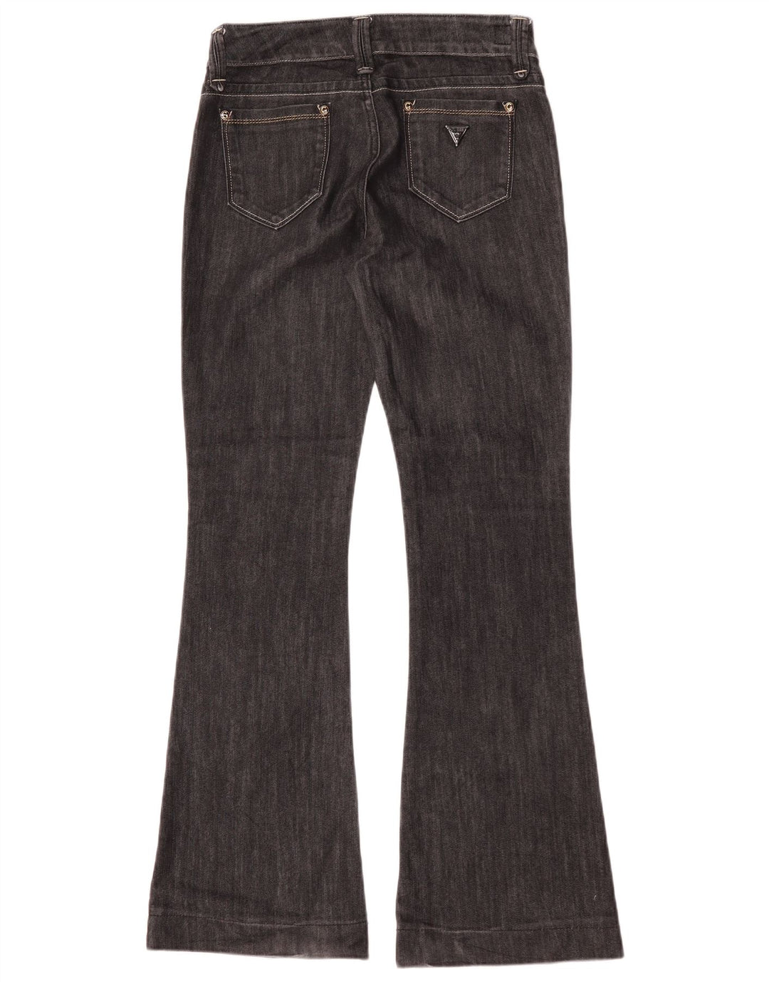 Guess Damskie Rozkloszowane Dżinsy W29 L32 Czarne Bawełniane