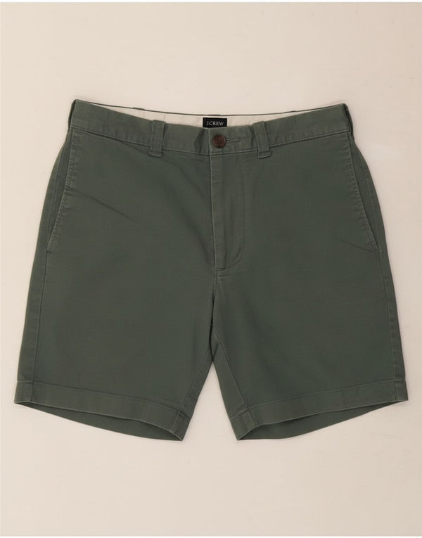 Męskie spodenki Chino J. Crew W28 Small, zielone, bawełniane