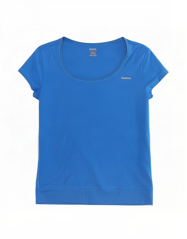 Damska koszulka Reebok Top UK 8/10 Small Blue Polyester