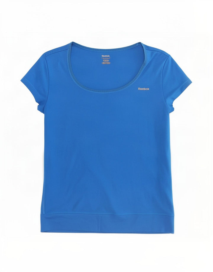 Damska koszulka Reebok Top UK 8/10 Small Blue Polyester