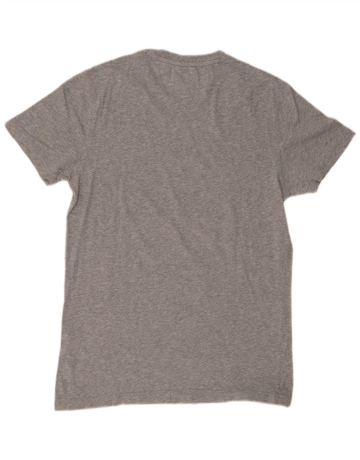 T-shirt męski Tommy Hilfiger, mały, szary, bawełniany