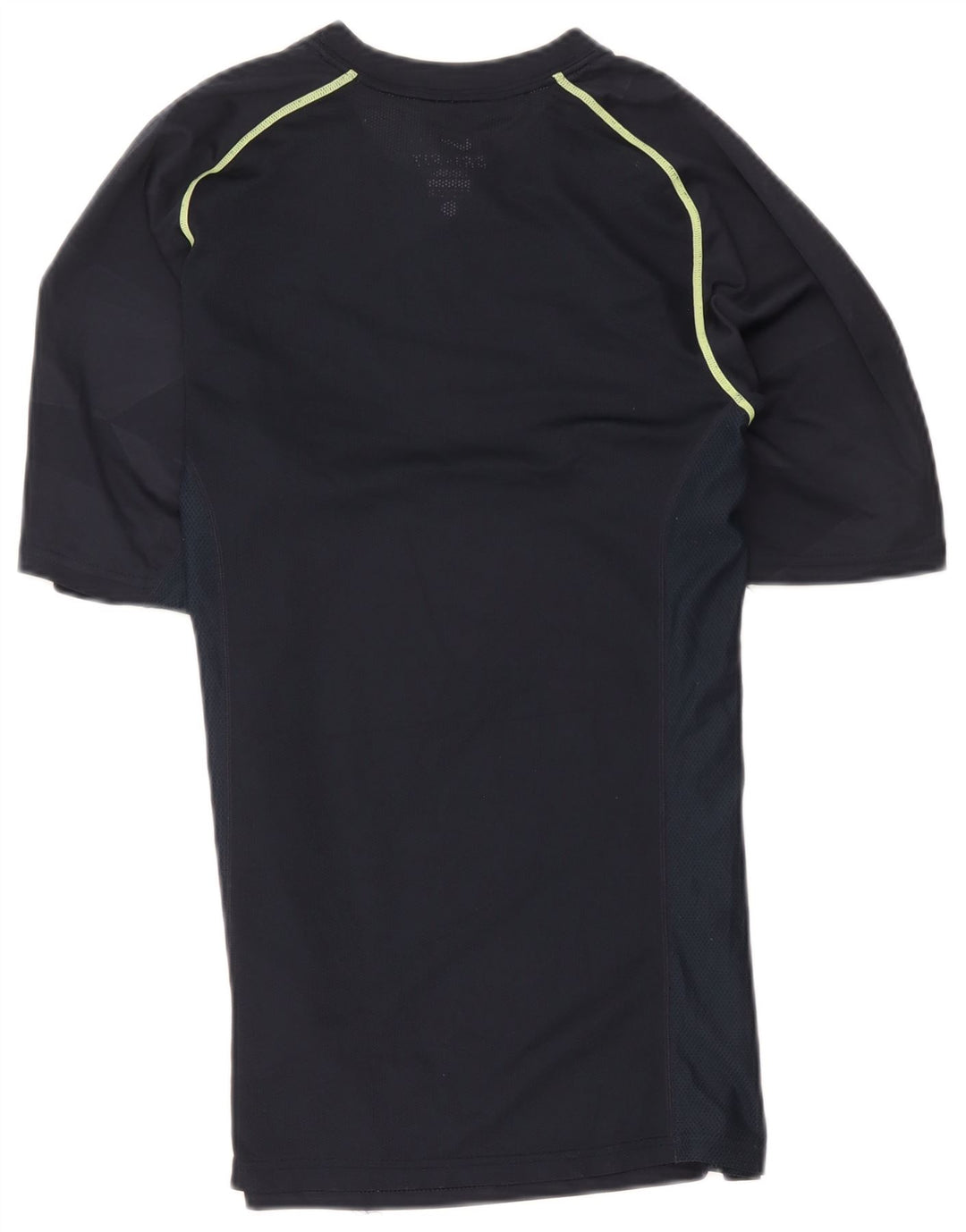 Męski T-shirt Nike Dri Fit, mały, granatowy, poliestrowy