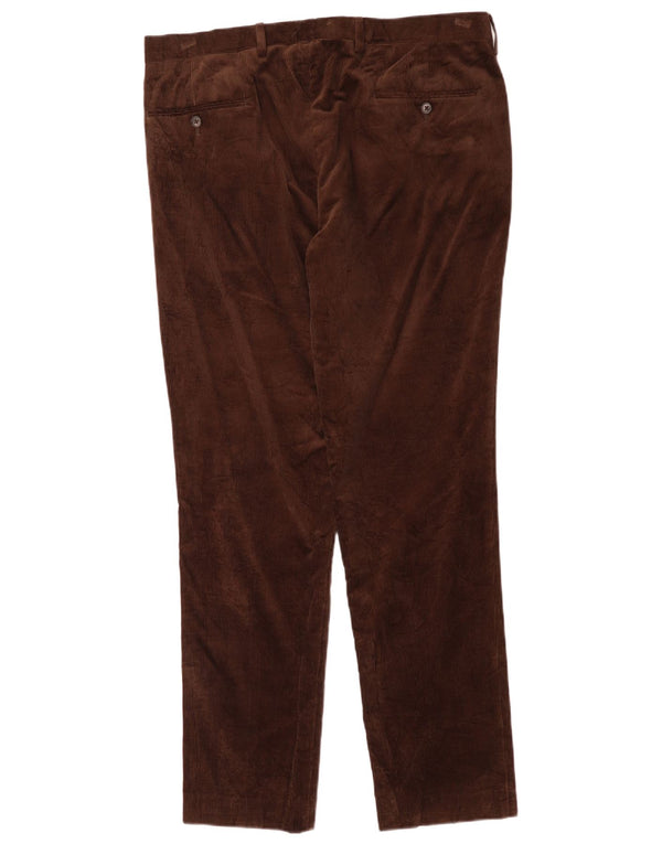 Spodnie sztruksowe J. Crew Ludlow Slim W33 L32 Brązowa bawełna
