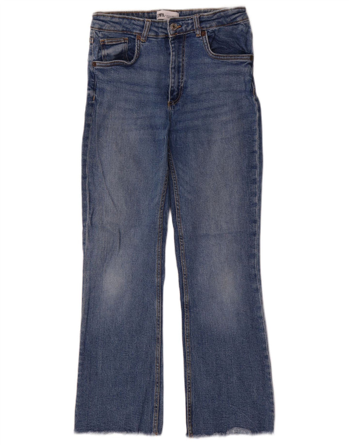 Damskie jeansy Bootcut Zara EU 38 Small W28 L27 Niebieskie