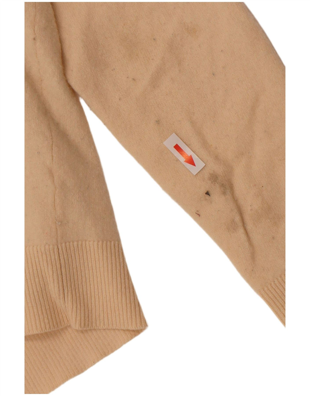 Sweter damski Reiss Crop Cardigan UK 12 Średni złamanej białej wełny
