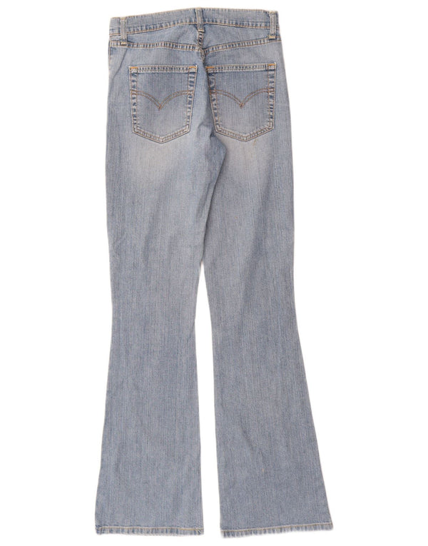 Damskie jeansy Bootcut LEVI'S W28 L34 Niebieska bawełna