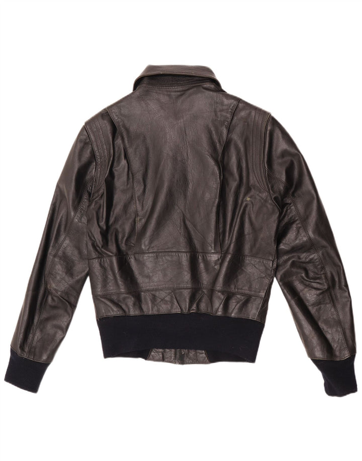 Męska kurtka bomberka Vintage UK 34 XS czarna