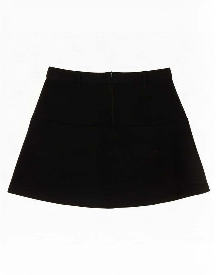 Spódnica damska Zara Mini Cargo, średnia W28, czarna, poliester