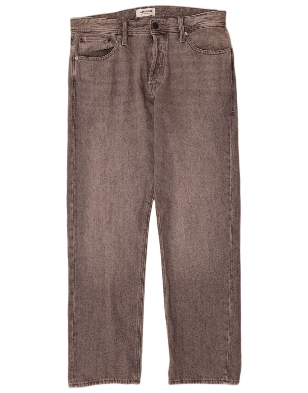 Męskie jeansy typu slim Jack & Jones W33 L32 Szara bawełna