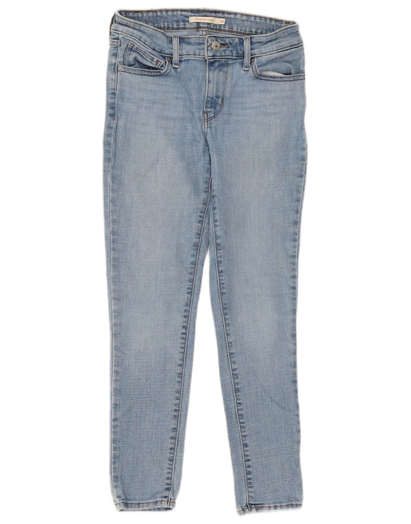 Damskie jeansy Levi's 711 Skinny W26 L26 Niebieskie bawełniane
