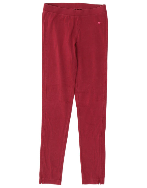 Legginsy damskie Champion Heritage Fit UK 4 XS Bordowe
