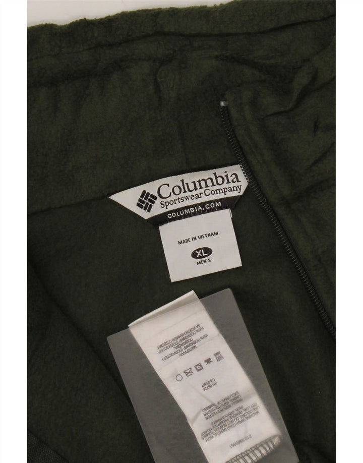 Męska kurtka polarowa Columbia UK 42 XL Khaki, poliester