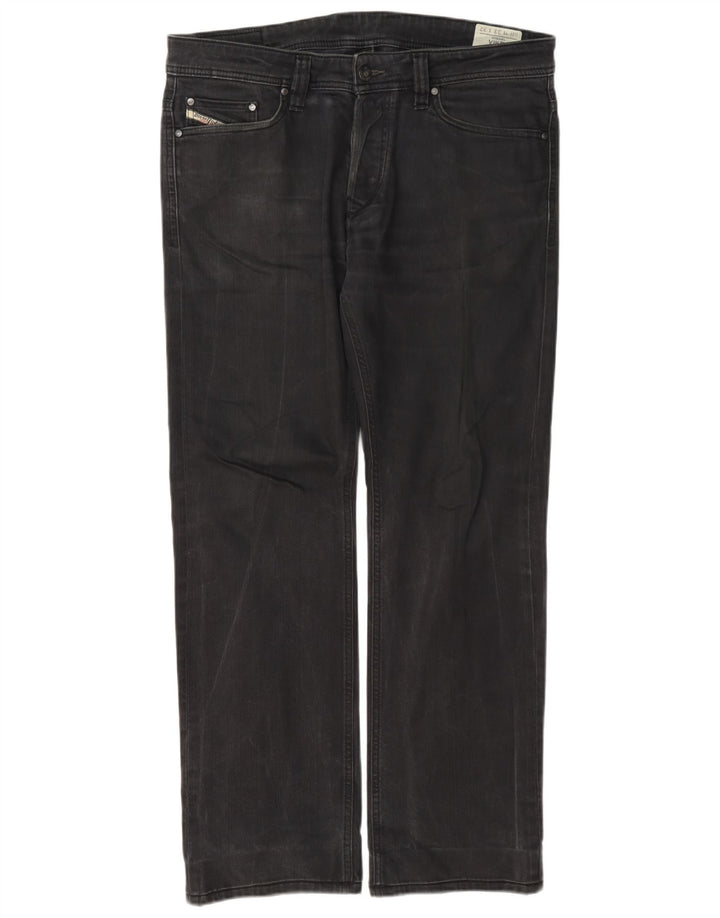 Męskie jeansy Diesel Viker Straight W33 L32 Szara bawełna