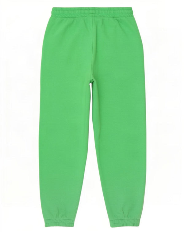 Damskie spodnie dresowe Zara Joggers UK 12 Średnia zielona bawełna
