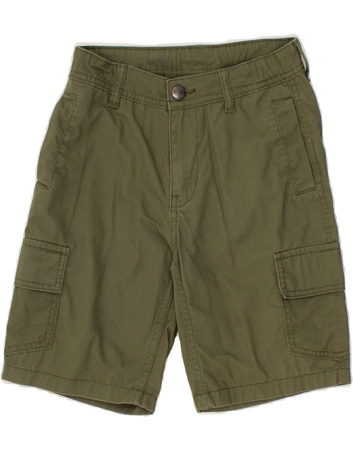 ADMIRAL Boys Cargo Shorts 9-10 Years W24 Khaki Cotton Vintage Admiral and Second-Hand Admiral from Messina Hembry 